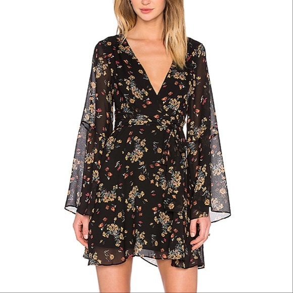Free People Lilou Floral Print Bell 